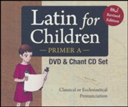 Latin For Children, Primer A DVD & Chant CD Set (New!  Revised Edition)