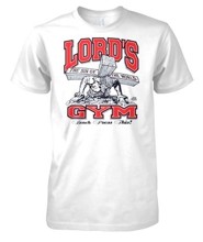 Lord's Gym, Adult Tee Shirt, White, Small (36-38)