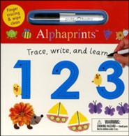Alphaprints: Wipe Clean Trace, Write, and Learn 123