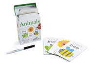 Alphaprints: Wipe Clean Flashcards Animals