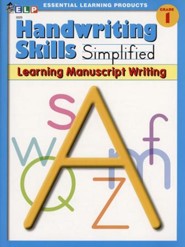 Handwriting Skills Simplified: Learning Manuscript Writing,  Level A - Grade 1