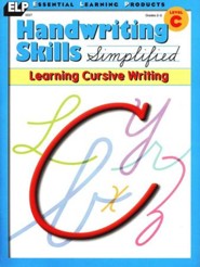 Handwriting Skills Simplified: Learning Cursive Writing Level C