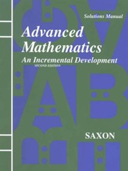 Saxon Advanced Math, Solutions Manual