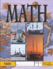 Latest Edition Math PACE 1025, Grade 3