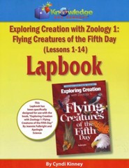 Apologia Exploring Creation with Zoology 1: Flying Creatures of the 5th Day Lapbook Package (Lessons 1-14)