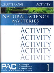 Natural Science Mysteries Activities Booklet, Chapter 1