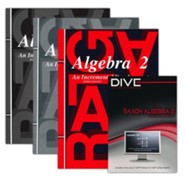 Saxon Algebra 2 Kit & DIVE CD-Rom, 3rd Edition