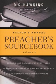 sourcebook volume annual preacher nelson christianbook