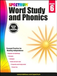 Spectrum Phonics & Word Study Grade 6 (2014 Update)