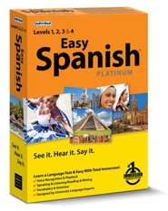 Easy Spanish Platinum on CD-ROM