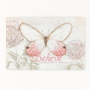 Believe, Butterfly Cutting Board, Small