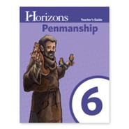 Horizons Penmanship 6 Teacher Guide