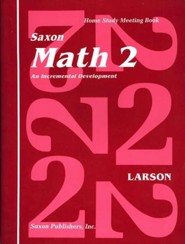 Saxon Math 2, Meeting Book