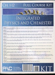 Integrated Physics and Chemistry Full Course Kit