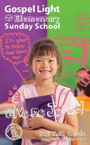 Gospel Light: Elementary Grades 1 & 2 Kid Talk Cards, Summer 2022 Year C