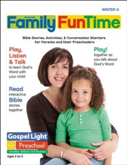 Gospel Light: Preschool - Kindergarten Family FunTime Pages, Winter 2023-24 Year A