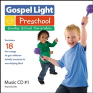 Gospel Light: Preschool - Kindergarten Music CD, Year A