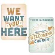 Becoming a Welcoming Church & We Want You Here! 2 Volumes