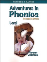 Adventures in Phonics Level B Teacher's Manual, 2nd Ed., Grade 1