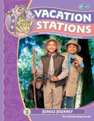 BJU Press Vacation Stations Book 4: Jungle Journey Grades  3-4 (Updated Copyright)