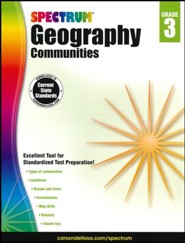 Spectrum Geography, Grade 3 (2015 Edition)