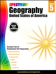 Spectrum Geography, Grade 5 (2015 Edition)