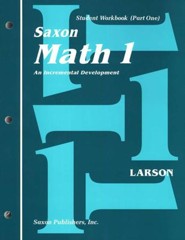 Saxon Math 1, Student Work Kit & Fact Cards