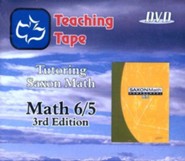 Saxon Math 6/5 Teaching Tape Full Set DVDs, 3rd Edition