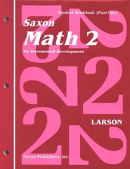 Saxon Math 2, Student Work Kit & Fact Cards