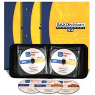 Saxon Math 5/4, 3rd Edition Home Study Kit & Teaching Tape Technology DVD Set Bundle