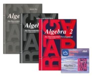 Saxon Math Algebra 2, 3rd Edition Home Study Kit & Teaching Tape Technology DVD Set Bundle