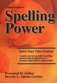 Spelling Power Quick Start Seminar DVD