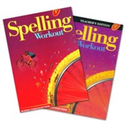 Modern Curriculum Press Spelling Workout Grade 6  Homeschool Bundle (2002 Edition)