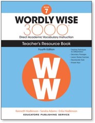 Wordly Wise 3000 Book 7 Teacher's Guide (4th Edition;  Homeschool Edition)