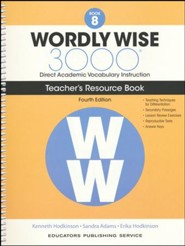 Wordly Wise 3000 Book 8 Teacher's Guide (4th Edition;  Homeschool Edition)