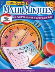 Math Minutes Grade 8: 9781591984320 - Christianbook.com