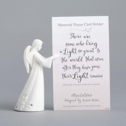 Angel, Memorial Prayer Card Holder