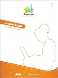 Answers Bible Curriculum Year 2 Quarter 2 Jr. High Teacher Kit