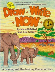 Draw Write Now, Book 8: Savannas, Grasslands, Mountains & Deserts