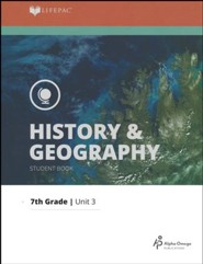 Lifepac History & Geography Grade 7 Unit 3: History and Geography of Our States