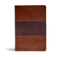 Imitation Leather Brown Thumb Index - Slightly Imperfect