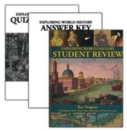 Exploring World History Student Review Pack with Quiz & Test Book, Updated