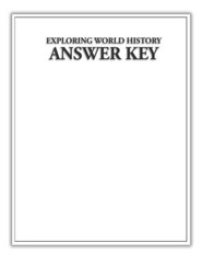 Exploring World History Answer Key