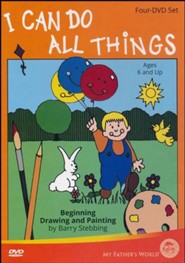 I Can Do All Things: Beginning Drawing and Painting DVD Set (4 DVDs)