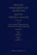 Novum Testamentum Graecum, Editio Critica Maior: Chapters 1-14, part 1.1 - The Acts of the Apostles