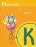 Horizons Math, Grade K, Student Workbook 1