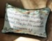Pray About Everything, Tapestry Word Pillow