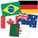 International Flags Instructional Accents, Pack of 72
