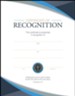 Recognition Certificates (Colossians 3:17) Package of 6