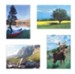 Mountain Scenic Birthday for Him Cards, Box of 12